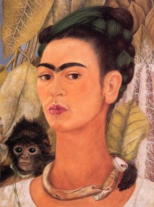 Self Portrait with Monkey