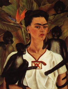 Self Portrait With Monkey 1943