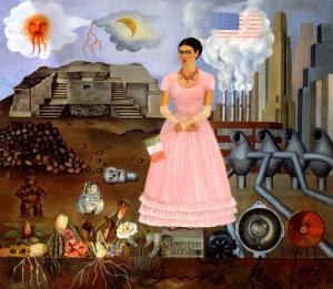 Self Portrait On The Borderline Between Mexico And The United States 1932