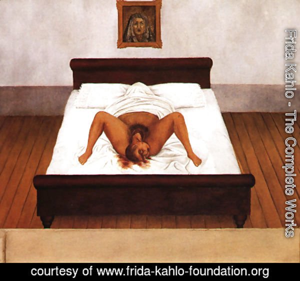 My Birth 1932 by Frida Kahlo | Oil Painting | frida-kahlo-foundation.org
